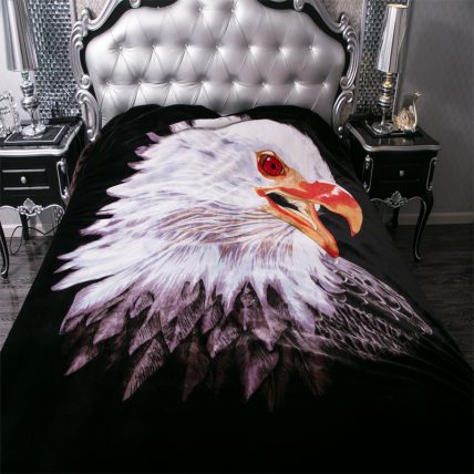 Eagle Mink Blanket